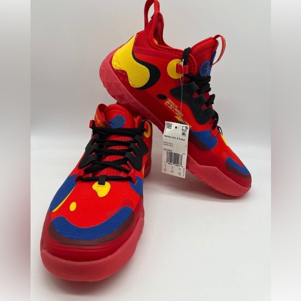 adidas Harden Vol. 5 Futurenatural McDonalds All American Red FZ1292